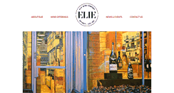 Desktop Screenshot of eliewine.com